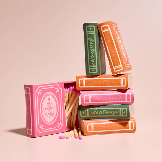 Bookish Book Themed Matchboxes