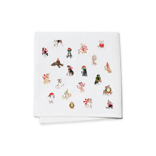 Booze Hounds Cocktail Napkins, Set of 4