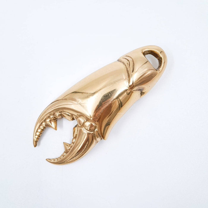 Bottle Opener Crab Claws - Solid Brass