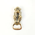 Bottle Opener Monkeys 8 x 3,5 x 3 cm - Solid Brass