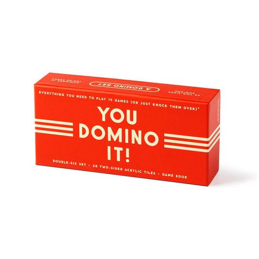 Brass Monkey You Domino It! Domino Game Set