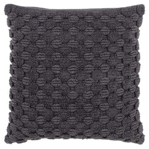 BUHL GREY STRIPE PATTERNED SOLID MODERN INDUSTRIAL THROW PILLOW