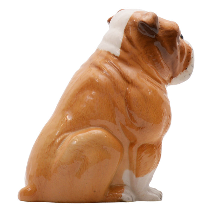Bulldog Seated dog sculpture