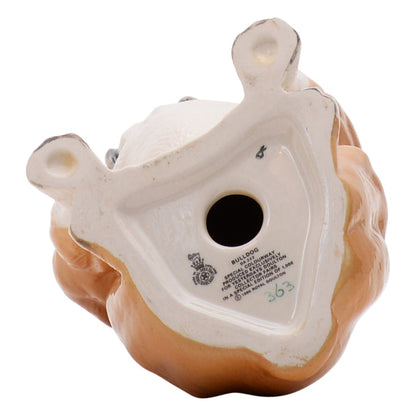 Bulldog Seated dog sculpture