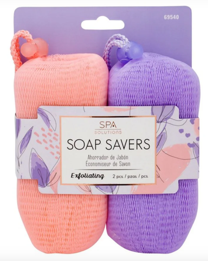Cala Peach/Lavender 2pc Soap Saver