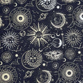 Celestial Wrapping Paper Sheet