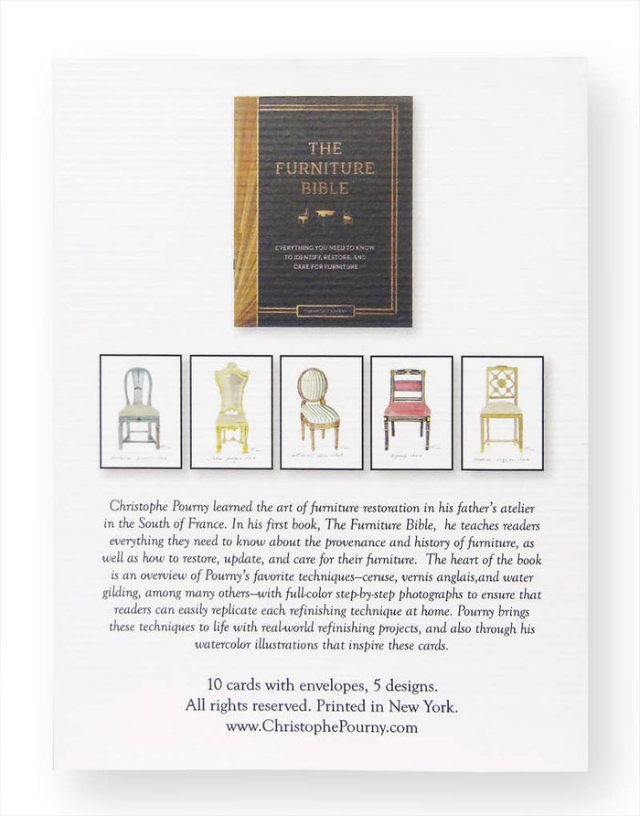Chair Note Cards