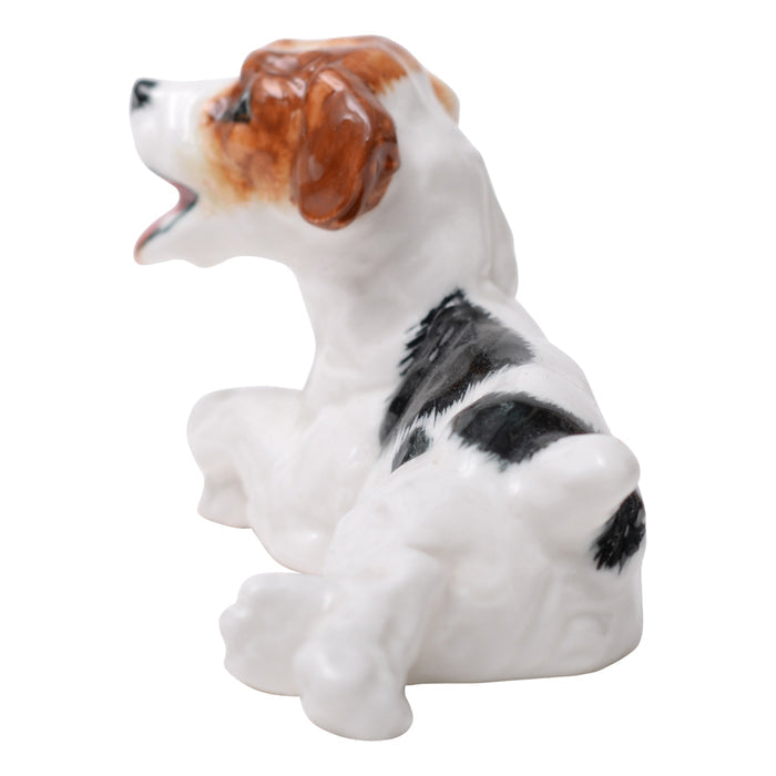 Character Dog Lying, Panting  HN1101 dog sculpture