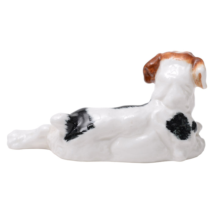 Character Dog Lying, Panting  HN1101 dog sculpture