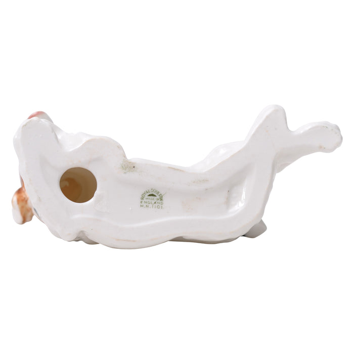 Character Dog Lying, Panting  HN1101 dog sculpture