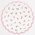 Cherry Pattern Dinner Plates