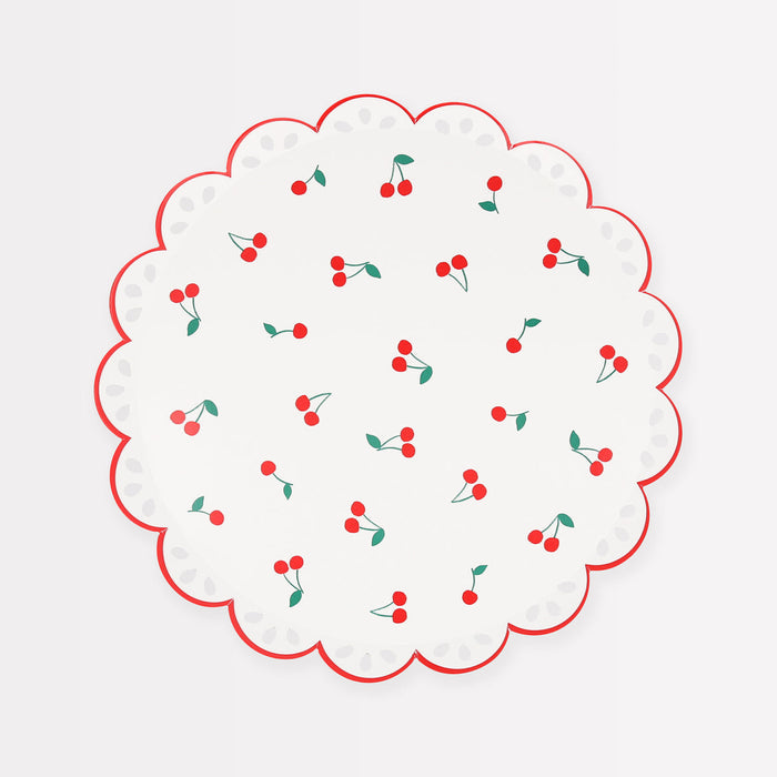 Cherry Pattern Side Plates