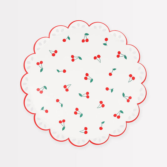 Cherry Pattern Side Plates