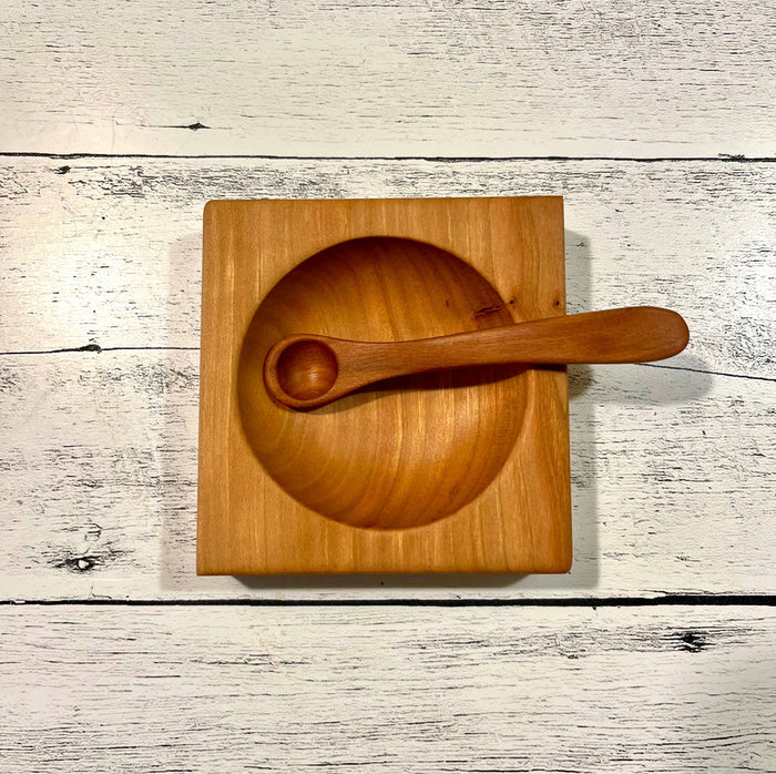 Cherry Salt Spoon