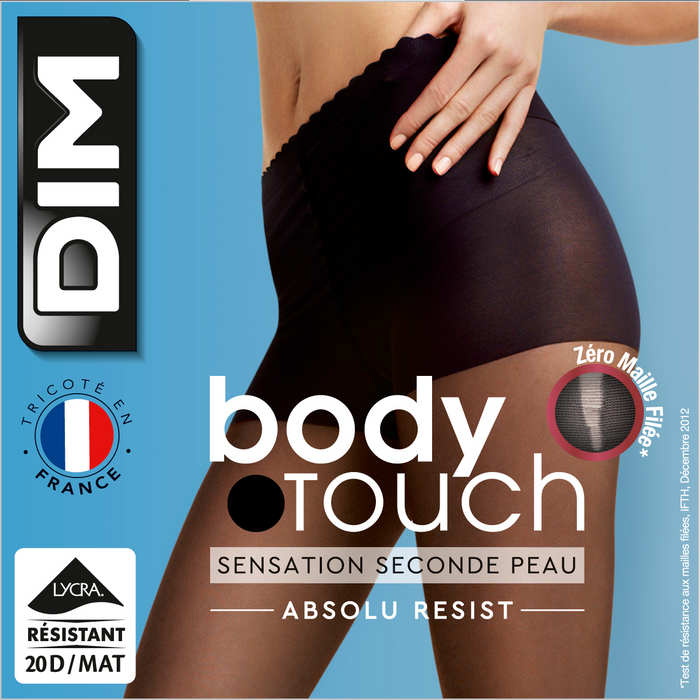 Collant noir Body Touch 20D Absolu Resist