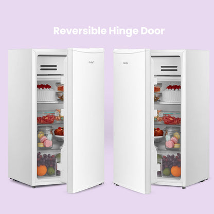 COMFEE' RCD93WH2(E) Under Counter Fridge, 93L Small Fridge with Cooler Box, Interior Light