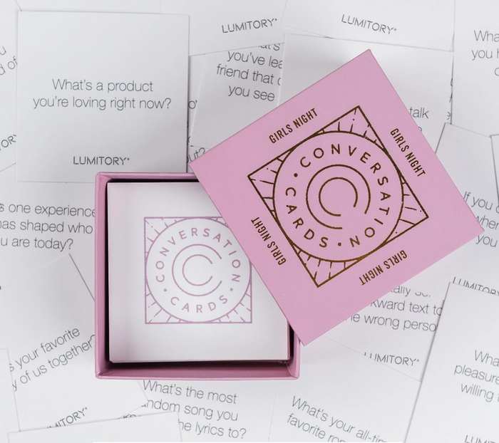 Conversation Cards For Girls Night