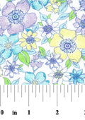Cotton Seersucker Floral #S132