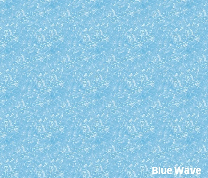 Cracked Ice Blue Wave