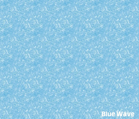 Cracked Ice Blue Wave