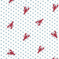 Crawfish /Blue Dot #2653