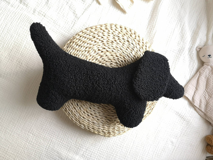 Dachshund Dog Plush Throw Pillow - 5 colors