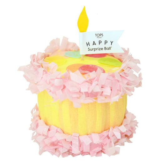 Deluxe Surprise Ball - Birthday Cake