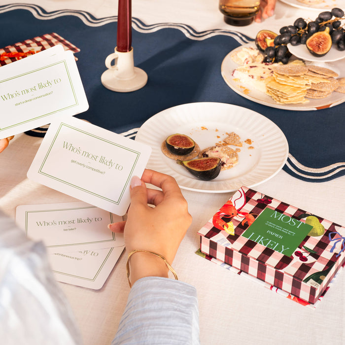 Dinner Party Playing Card Game - Supper Stories
