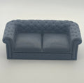 Dollhouse Chesterfield Sofa – 1:12 Scale Miniature Furniture - UK delivery included.