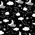 Don't Forget Dream Night Sky Flannel