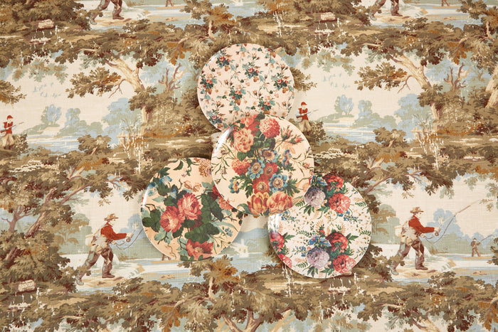 English Garden Side Plate, Asst