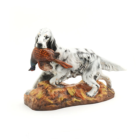 English Setter w/ Pheasant