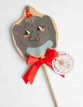 Ernesto Elephant Handmade Glitter Party Wand Decoration