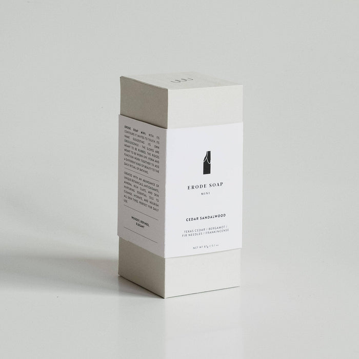 Erode Soap Mini, Cedar Sandalwood