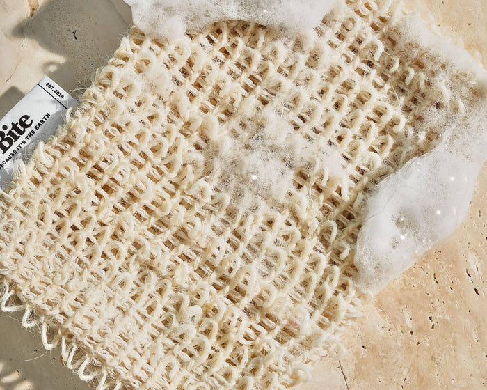 Exfoliating Sisal Loofah Pouch
