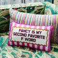 Fancy Needlepoint Pillow
