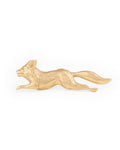 Felicity Fox Brooch Brass