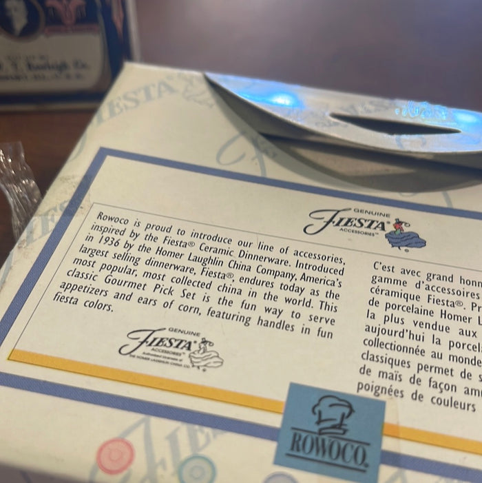 Fiesta 4 PIECE GOURMET PICK SET  - RETIRED NIB