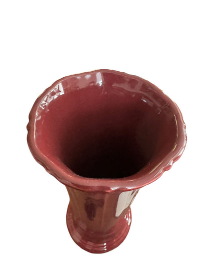 Fiesta Claret 8" Vase - New I’m
