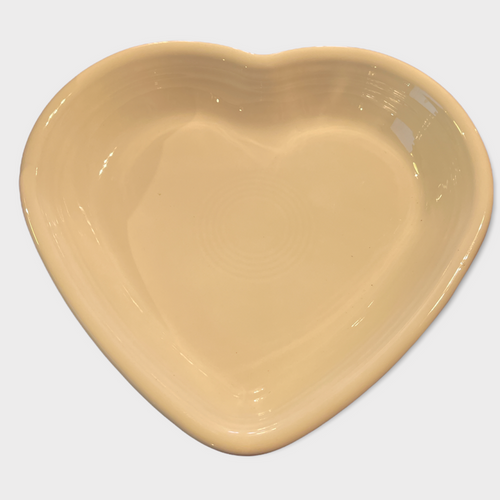 Fiesta Medium Heart Bowl in White