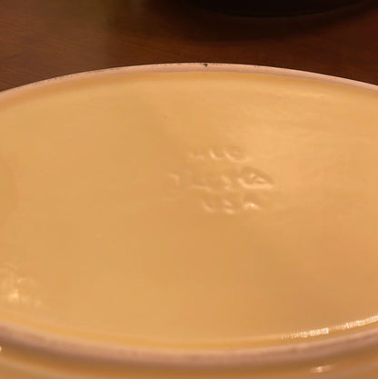 Fiesta Medium Pale Yellow Platter 11 1/2"