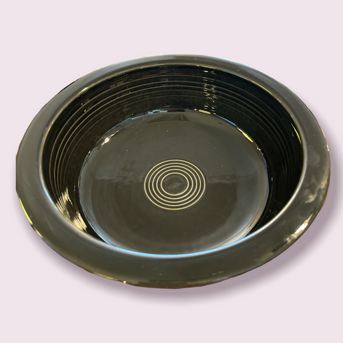 Fiesta Nappy / Serving Bowl in Black 8.5"