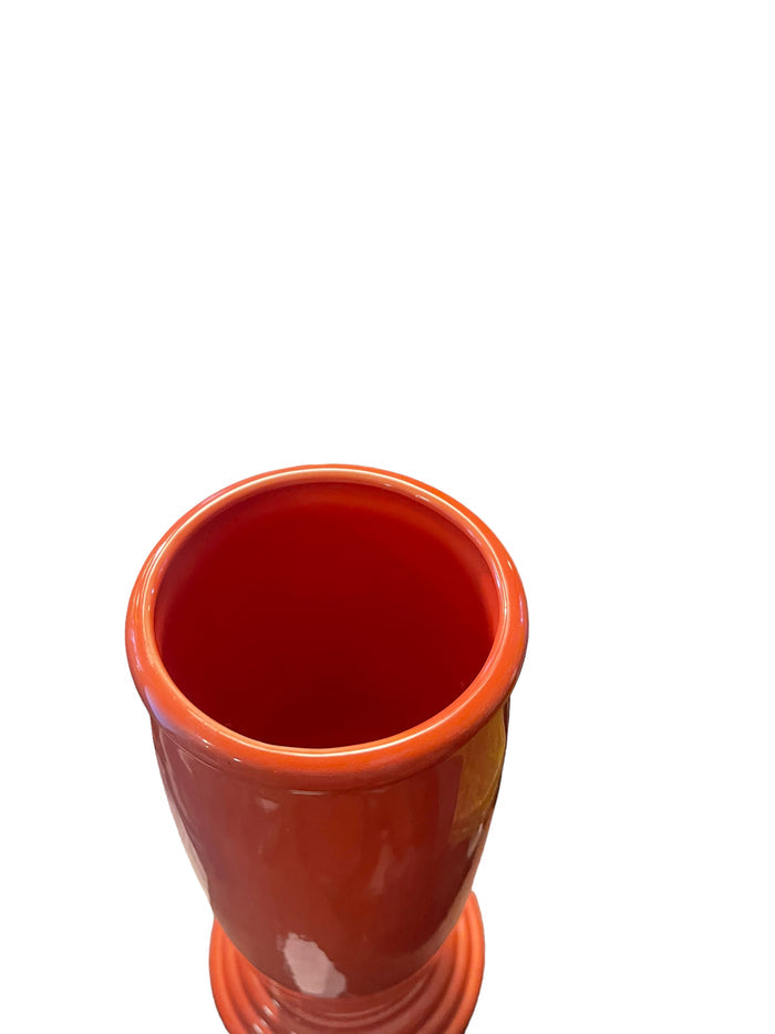 Fiesta NEW Retired Persimmon Millennium III Vase Fiestaware Mili