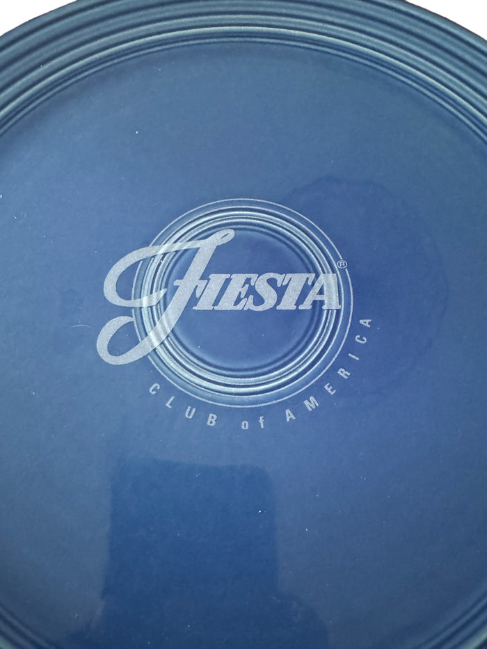 Fiesta Sapphire Cake Plate Decal Rare