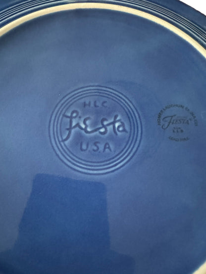 Fiesta Sapphire Cake Plate Decal Rare