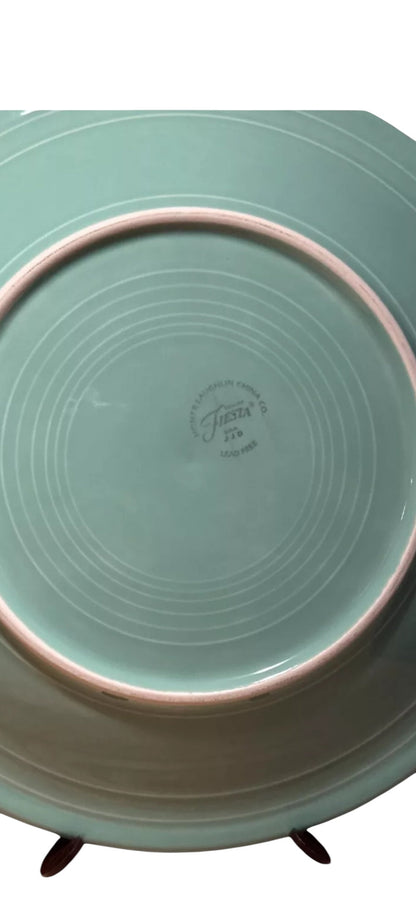 Fiesta Seamist 4 Piece Place Setting NEW Retired w/ Mug