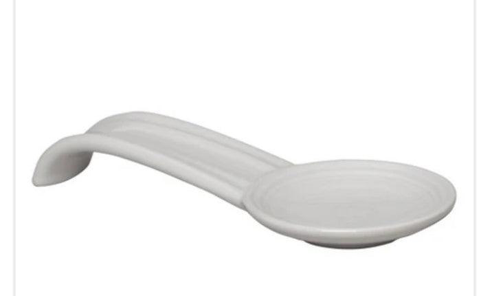Fiesta Spoon Rest in White