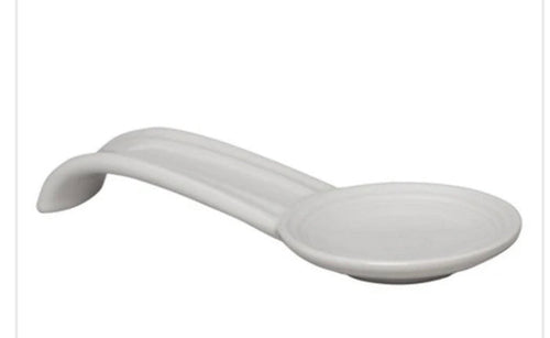 Fiesta Spoon Rest in White