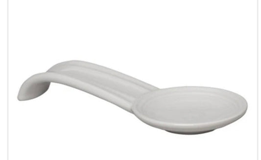Fiesta Spoon Rest in White