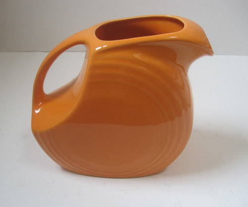 Fiesta Tanerine Orange Large Disk Pitcher
